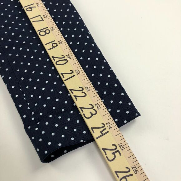 J.Crew REGENT Blazer 4 100% Linen Polka Dot Button Business Blazer Jacket blue - Picture 8 of 16